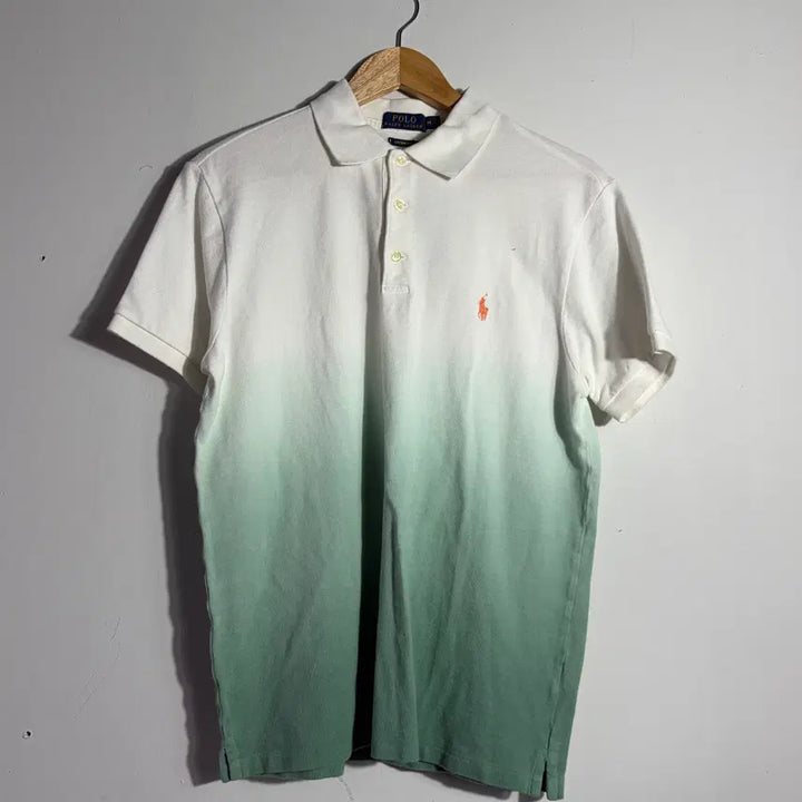 [BUNJANG] Polo Ralph Lauren Gradient Short Sleeve Polo Shirt / 폴로 랄프로렌 그라데이션 반팔 카라티 (무료배송)