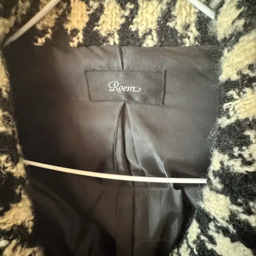 [BUNJANG] Roem Houndstooth Coat / 로엠 하운드 코트