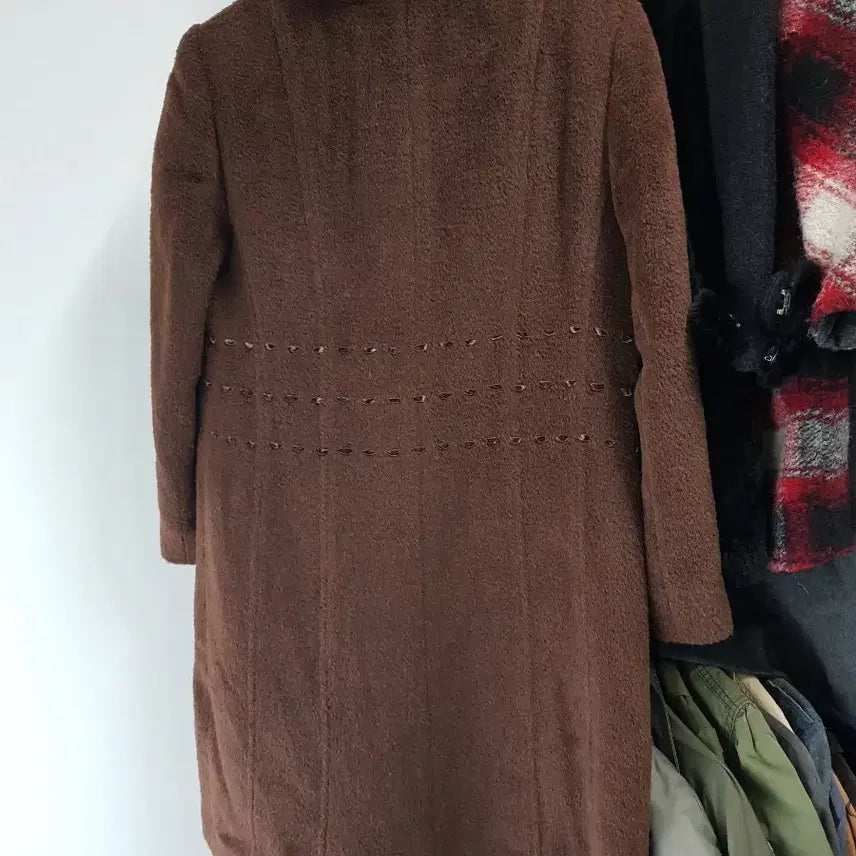 [BUNJANG] FOX&LADY Brown Long Coat / FOX&LADY 폭스앤레이디 브라운 롱 코트