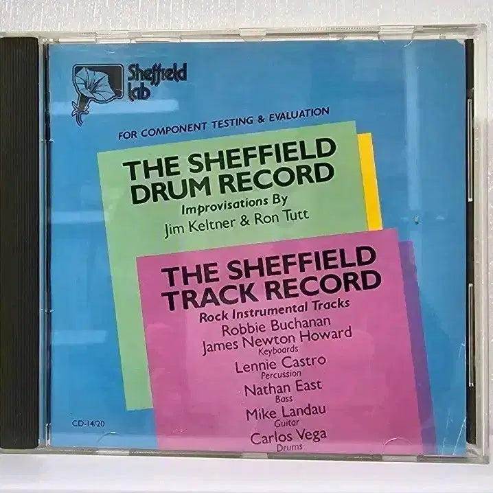 [BUNJANG] Sheffield Lab Drum/Track Record CD / Sheffield Lab 드럼/트랙 레코드CD