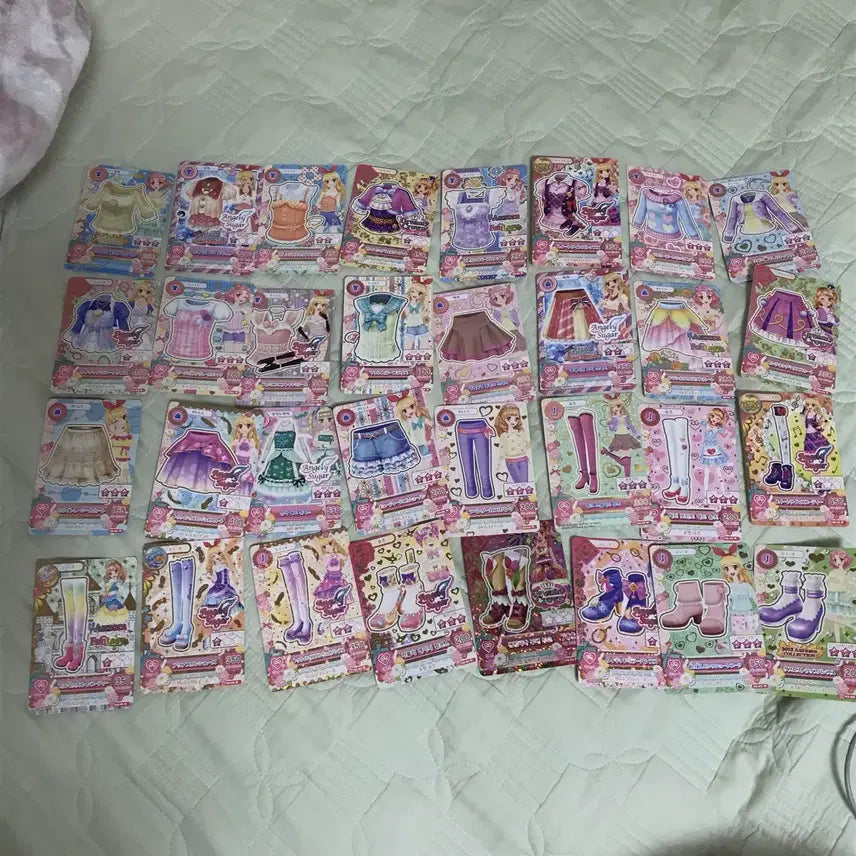[BUNJANG] Aikatsu! Japanese Version Card Bundle Set / 아이엠스타 아이카츠 한판 일판 카드 대량 벽돌 세트 조각 294장