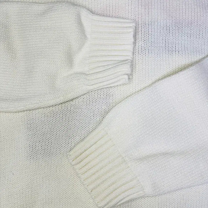 [BUNJANG] Tommy Hilfiger Big Logo Crew Neck Knit Sweater / 빈티지 타미힐피거 tommy hilfiger 빅로고 크루넥 니트 L