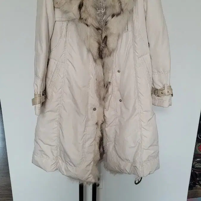 [BUNJANG] MICHAA Fox Fur Duck Down Padded Jacket / MICHAA   미샤  폭스털  오리털패딩  -91사이즈