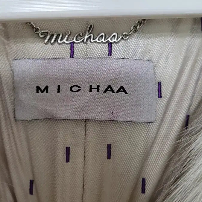 [BUNJANG] MICHAA Fox Fur Duck Down Padded Jacket / MICHAA   미샤  폭스털  오리털패딩  -91사이즈