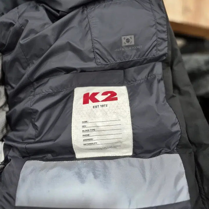 [BUNJANG] K2 Kobold Alpine Team Goose Down Jacket 105 / K2코볼드 알파인팀 구스 800필파워105 ㅈㅈ