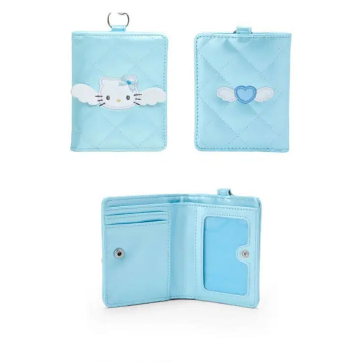 [BUNJANG] Sanrio Hello Kitty Card Wallet Case Keyring / 산리오 유메미루 꿈꾸는 엔젤 헬로키티 카드 지갑 케이스 키링