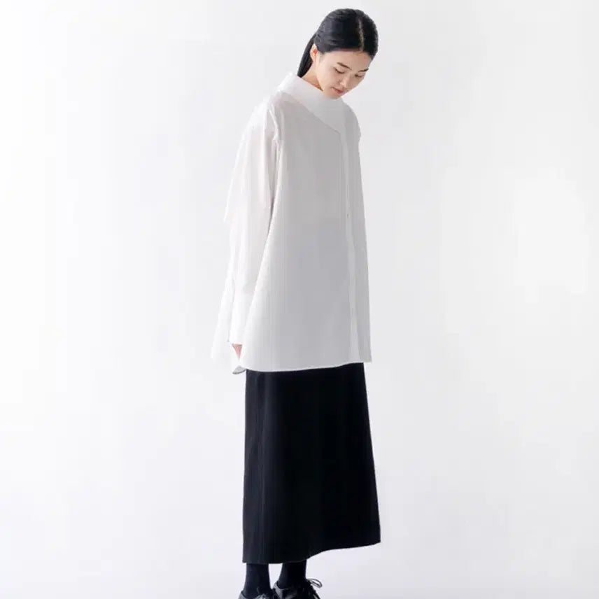 [BUNJANG] Uenoia Sideway Shirt / 유노이아 사이드웨이 셔츠