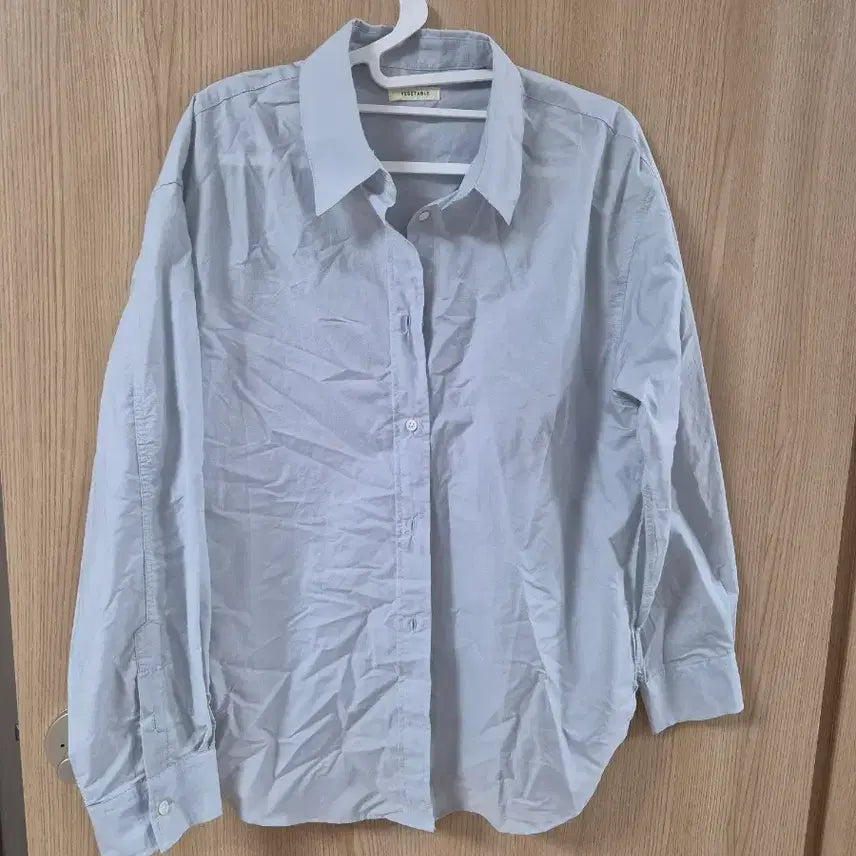 [BUNJANG] VEGETABLE Pastel Blue Shirt / VEGETABLE 베지터블 하늘색 셔츠 F