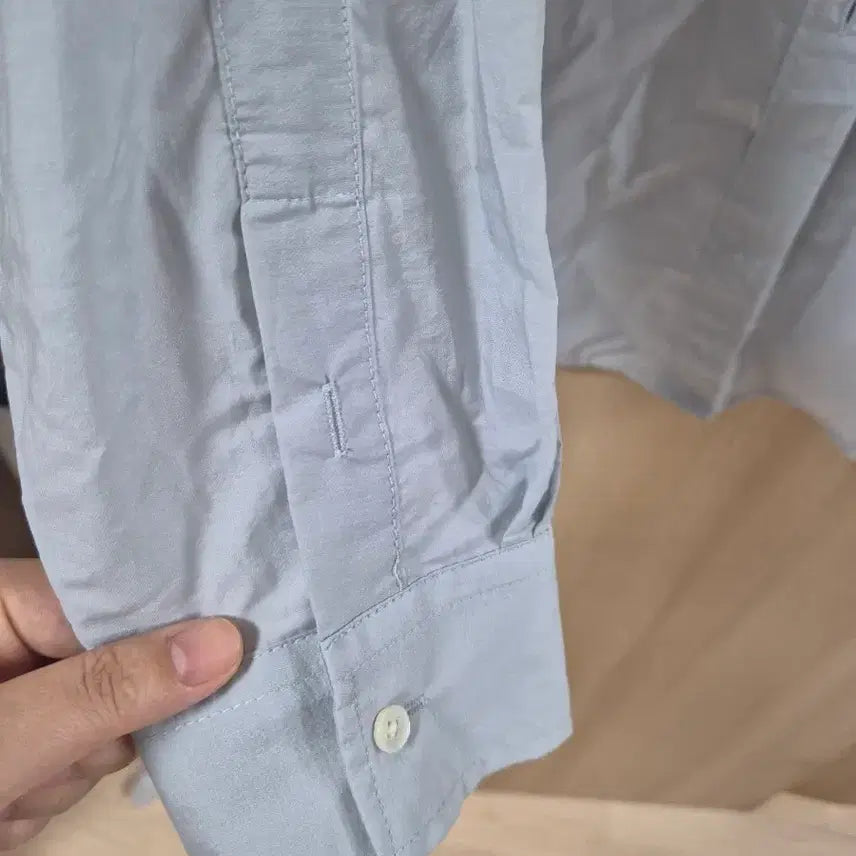 [BUNJANG] VEGETABLE Pastel Blue Shirt / VEGETABLE 베지터블 하늘색 셔츠 F