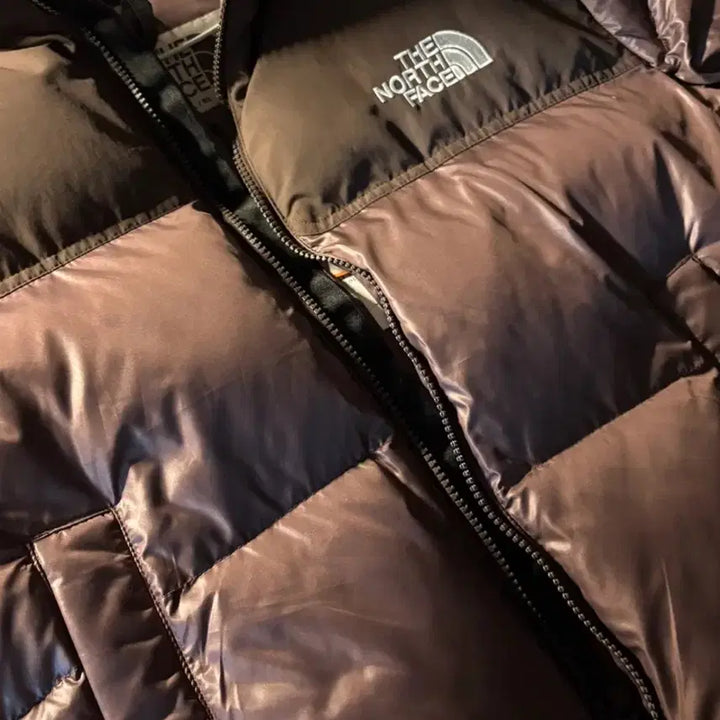 [BUNJANG] The North Face Nuptse Cocoa Brown Jacket / 노스페이스 눕시 코코아브라운 L95