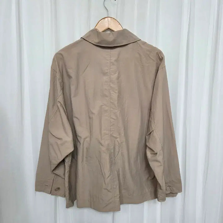 [BUNJANG] Basic Beige Field Jacket / 새)빅사이즈 베이지 야상 자켓 캐주얼 빈티지 데일리 데이트 꾸안꾸 편한