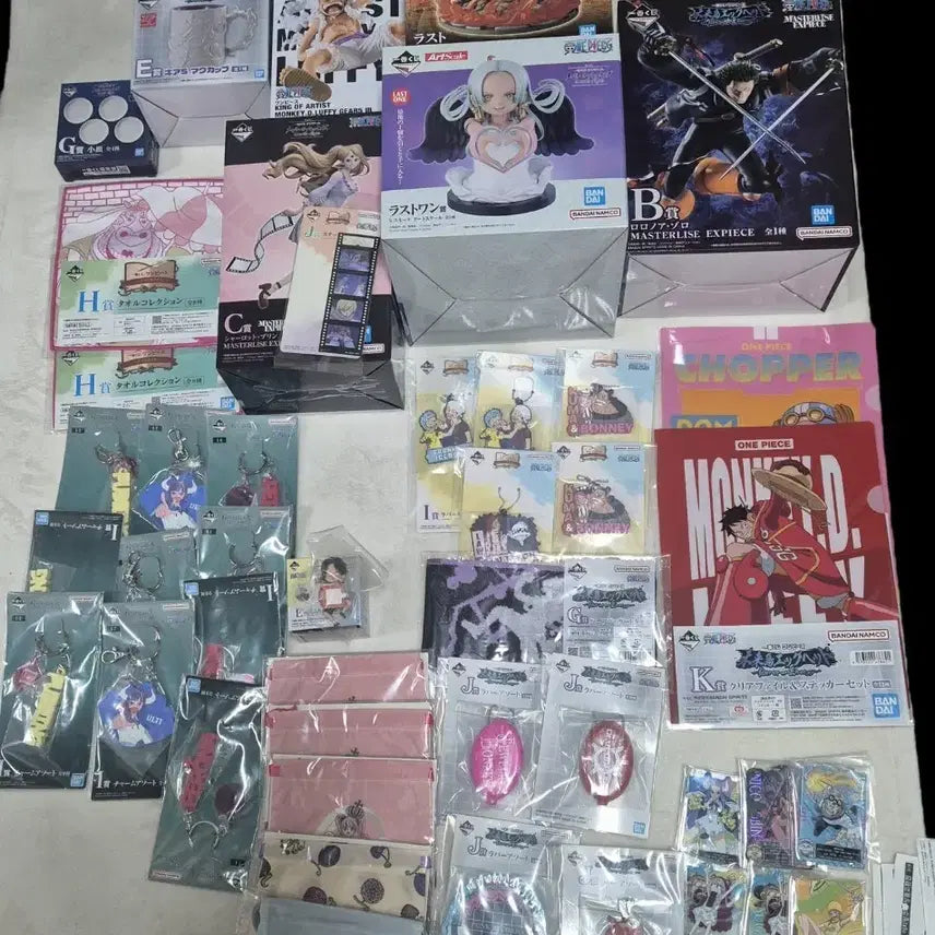 [BUNJANG] One Piece Kuji Figure Bundle Set / [미개봉]원피스 쿠지 피규어 와 하위상