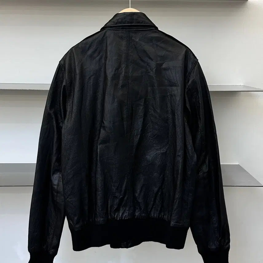 [BUNJANG] V.MAN 90s U.S.A.F Type A-2 Leather Jacket / 브이맨 90s U.S.A.F 타입 A-2 레더 자켓