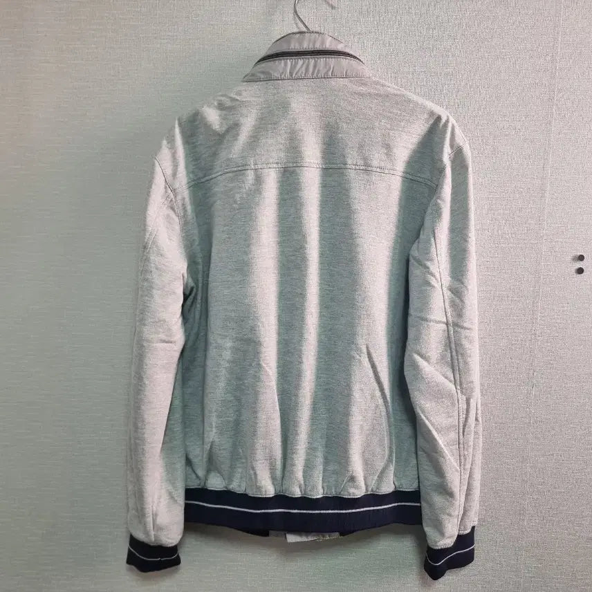 [BUNJANG] ZARA MAN Silver Gray Baseball Jacket / 자라 맨 (ZARA MAN) 점퍼 자켓 실버 그레이 95사이즈