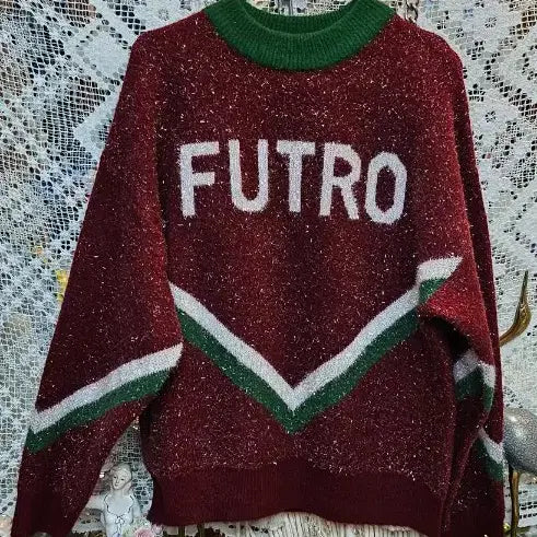 [BUNJANG] FUTRO Burgundy Knit Sweater / FUTRO 니트 스웨터 버건디