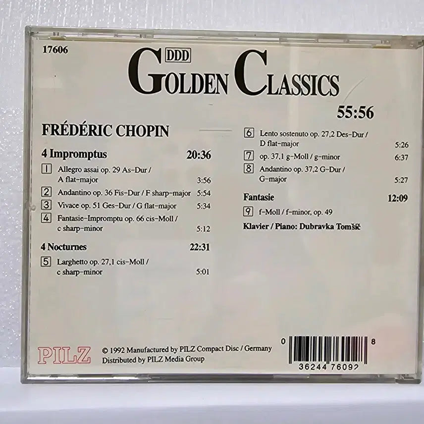 [BUNJANG] Chopin Golden Classic CD / 쇼팽 골든 클래식 CD