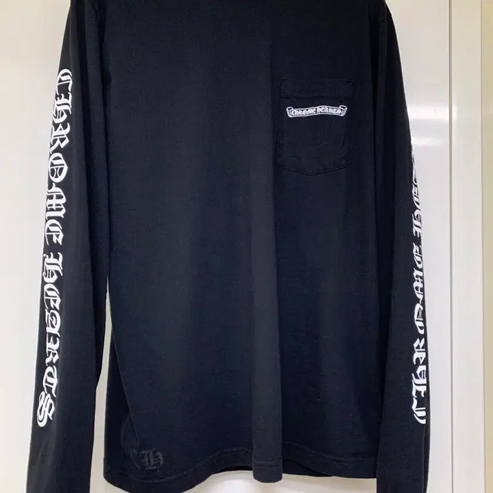 [BUNJANG] Chrome Hearts Scroll Label Long Sleeve T-Shirt XL / [XL] 크롬하츠 스크롤라벨 롱슬리브