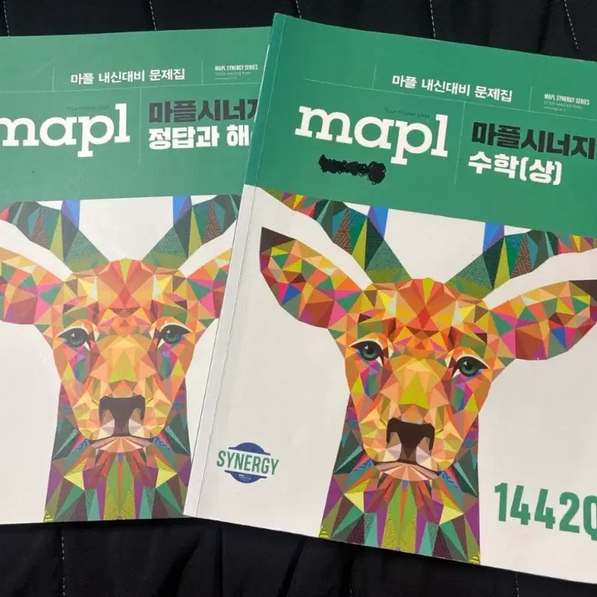 [BUNJANG] Marpple Synergy Math (Upper) Textbook / 마플 시너지 수학(상) 문제집+해설지
