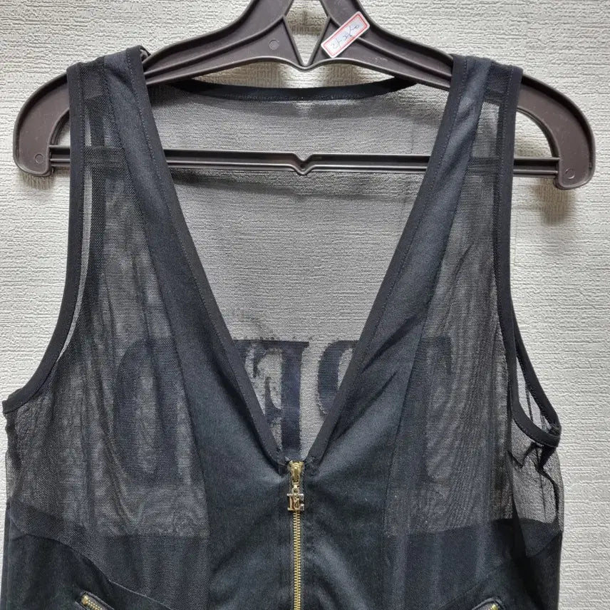 [BUNJANG] Unbranded Sheer Vest / 라250 시스루 조끼