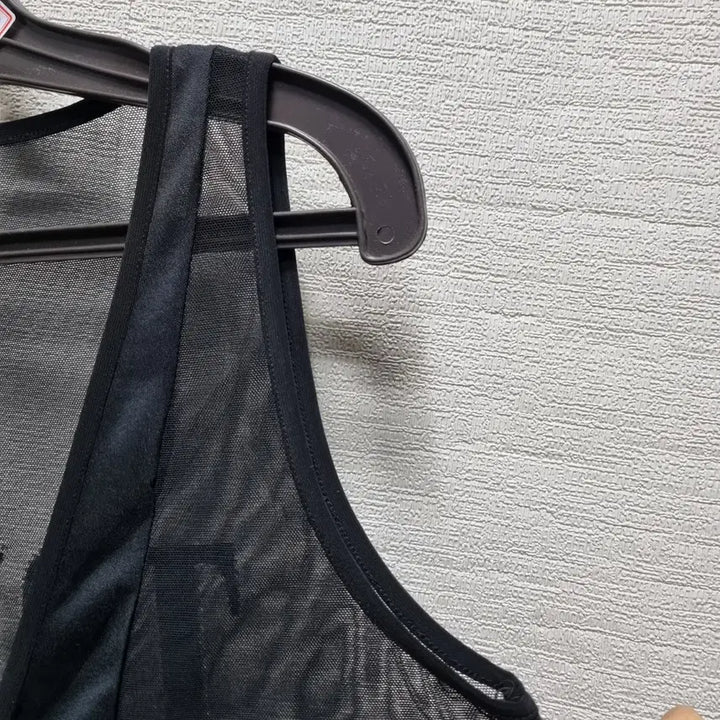 [BUNJANG] Unbranded Sheer Vest / 라250 시스루 조끼