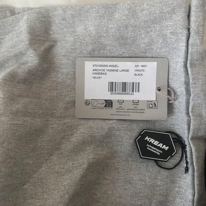 [SOLD OUT] 비비안웨스트우드 야스민 벨벳 라지