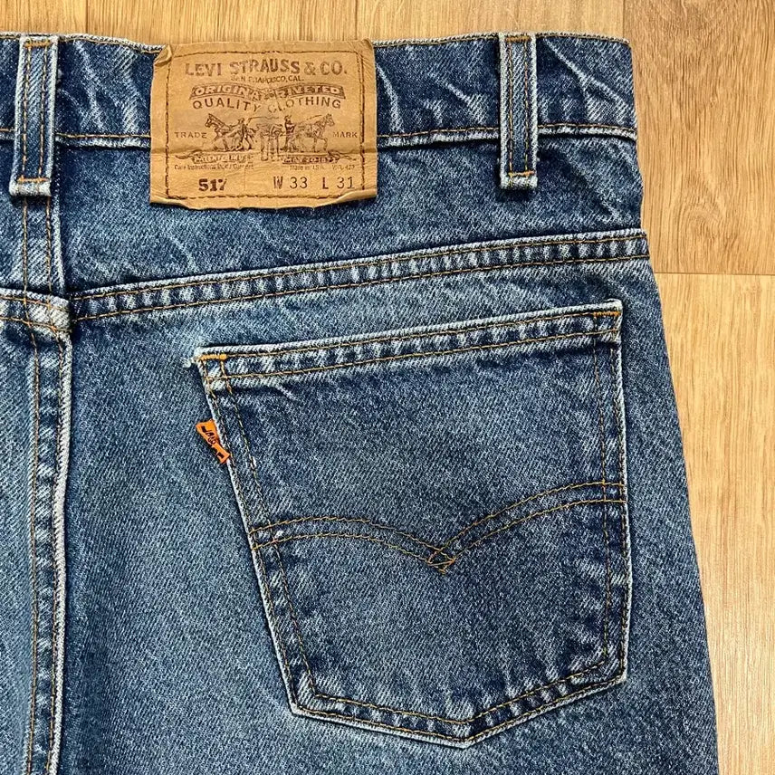 [BUNJANG] Levi's 517 Orange Tab Vintage Jeans / 리바이스 517 빈티지 오렌지탭 32사이즈
