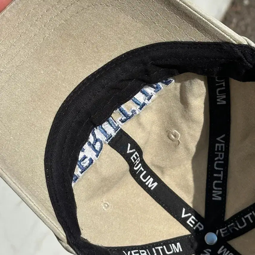 [BUNJANG] Verutum Logo Ball Cap / [M] 베루툼 로고 볼캡 모자