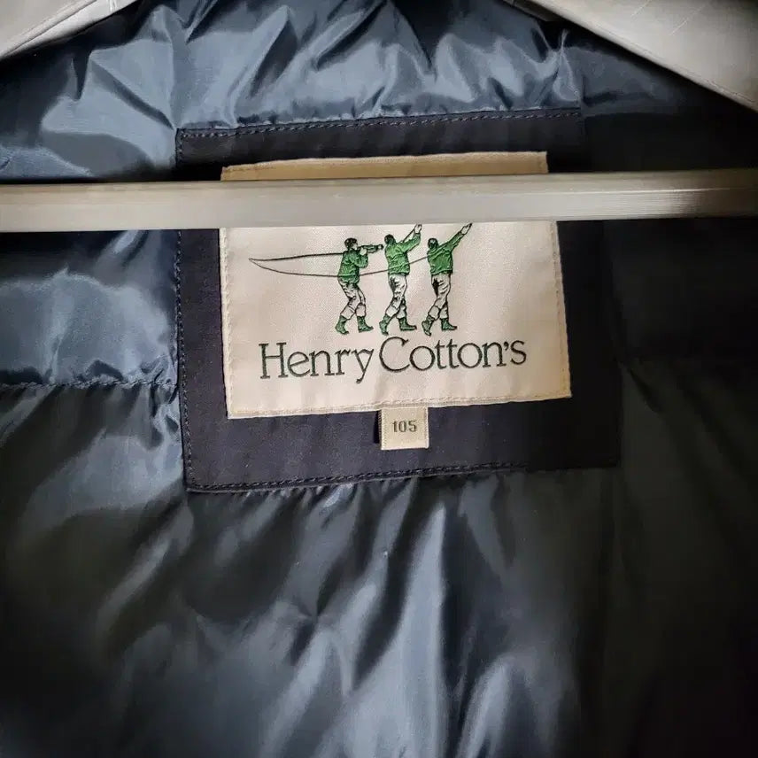 [BUNJANG] Henry Cotton Ernest Goose Down Jacket / 헨리코튼 ernest 어네스트 어니스트 구스다운 점퍼 자켓 패딩 105