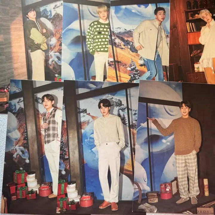 [BUNJANG] BTS Postcard Set / 방탄소년단(BTS) 엽서- 7장세트