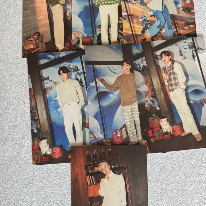 [BUNJANG] BTS Postcard Set / 방탄소년단(BTS) 홀리데이 엽서 세트