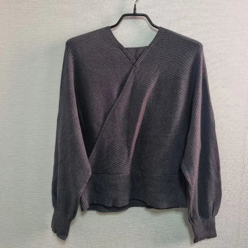 [BUNJANG] Georges Rech Wrap Style Knit Cardigan / 조르쥬레쉬 랩 스타일 니트 가디건 66-77사이즈