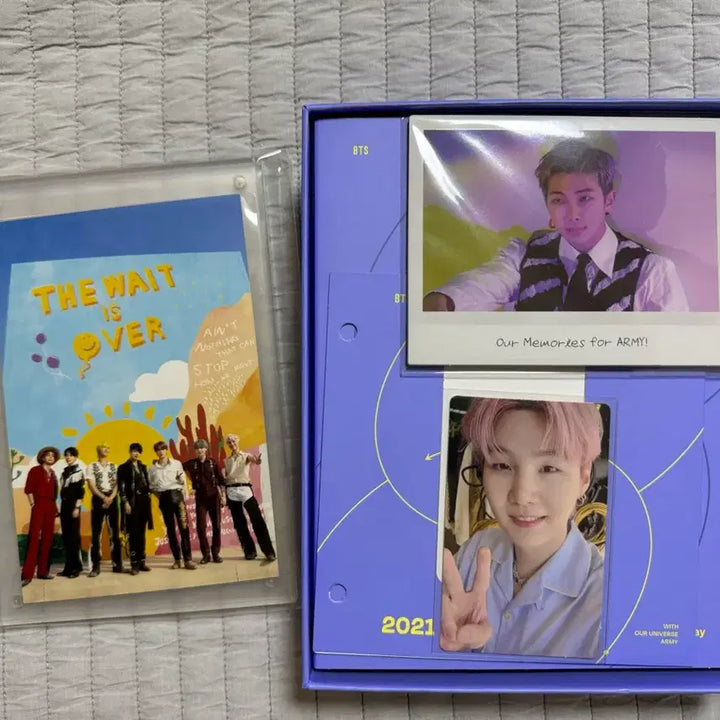 [SOLD OUT] 방탄 BTS 2021 메모리즈 블루레이 슈가 윤기 포카