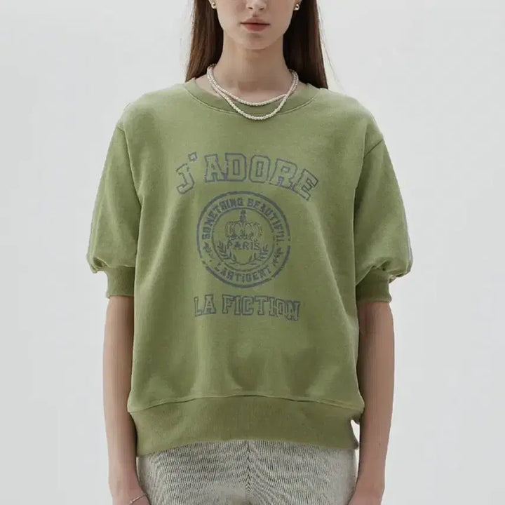 [BUNJANG] Latizen Green Sweatshirt / 라티젠 그린 맨투맨