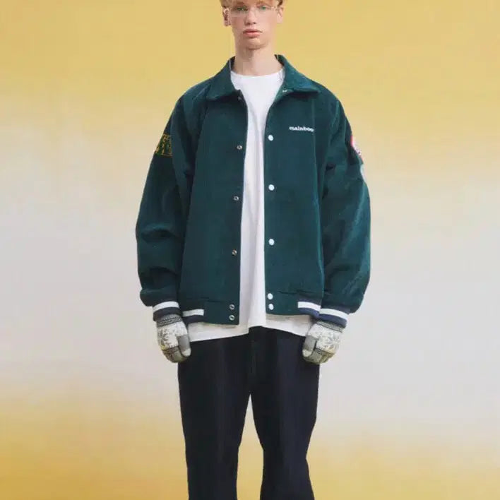 [BUNJANG] Main Booth Varsity Jacket M / 메인부스 바시티자켓 M (남녀공용)