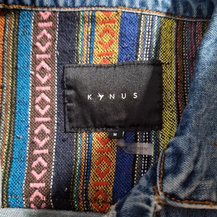 [BUNJANG] KUNUS Distressed Long Denim Jacket (M) / kunus 코너스 티스트로이드 롱데님자켓 M