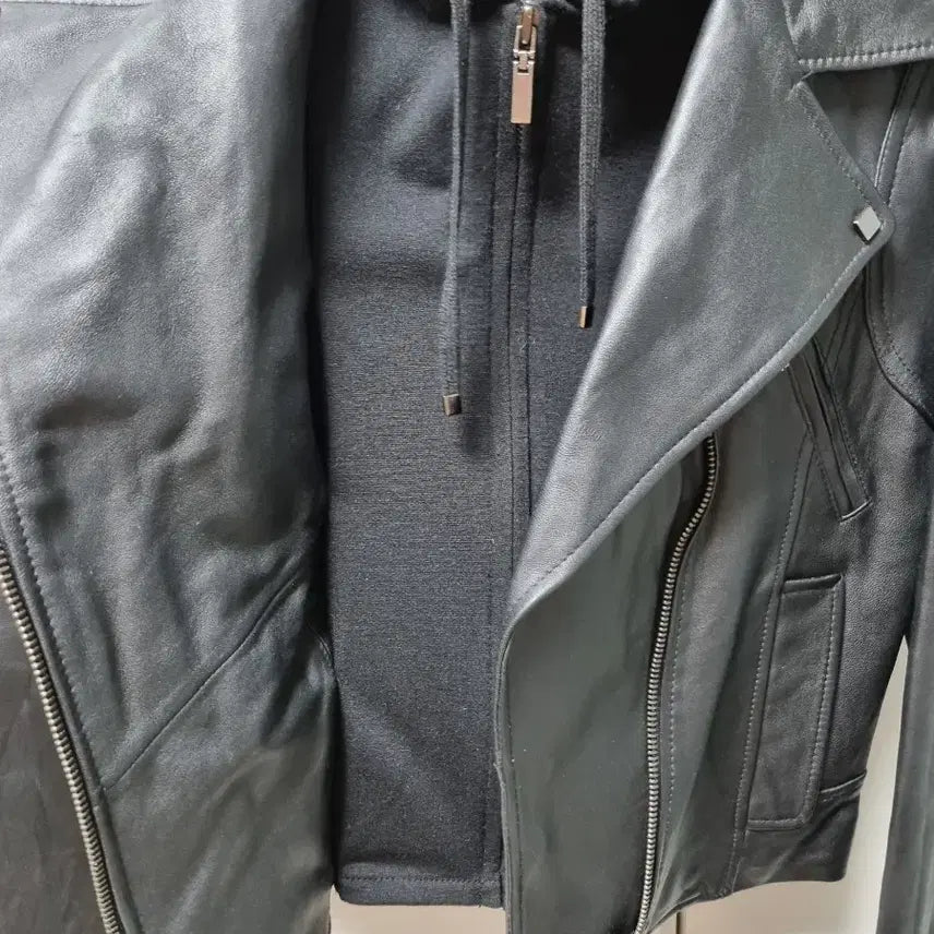 [SOLD OUT] 로보 후드 양가죽 자켓 66