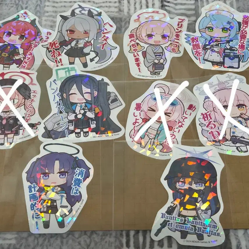 [BUNJANG] Blue Archive Lawson Collaboration Clear File / 블루아카이브 클리어파일 일본 로손 메모리얼 4주년 온리전