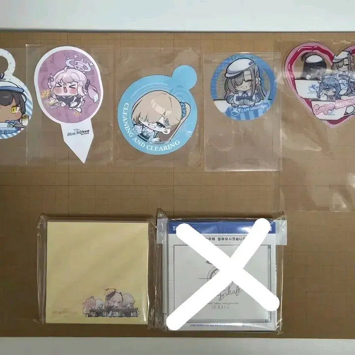 [BUNJANG] Blue Archive Lawson Collaboration Clear File / 블루아카이브 클리어파일 일본 로손 메모리얼 4주년 온리전