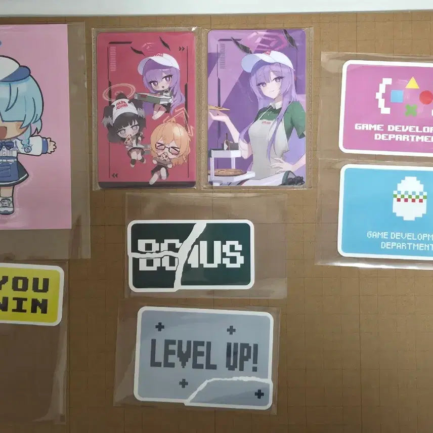 [BUNJANG] Blue Archive Lawson Collaboration Clear File / 블루아카이브 클리어파일 일본 로손 메모리얼 4주년 온리전