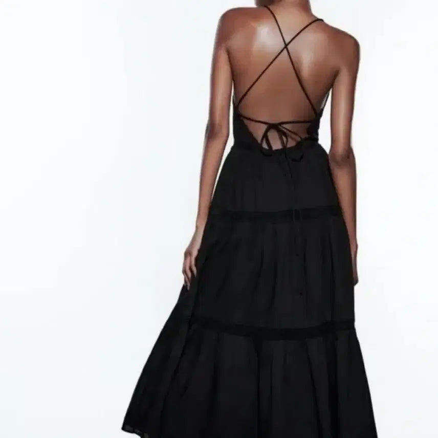 [BUNJANG] ZARA Lace Dress XS / 자라 블랙 레이스 드레스 XS