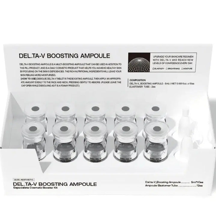 [BUNJANG] Civasan Delta V Boosting Ampoule & Effervescent Tablets Set / 시바산  델타브이 부스팅앰플+발포 수분 탄력 알약