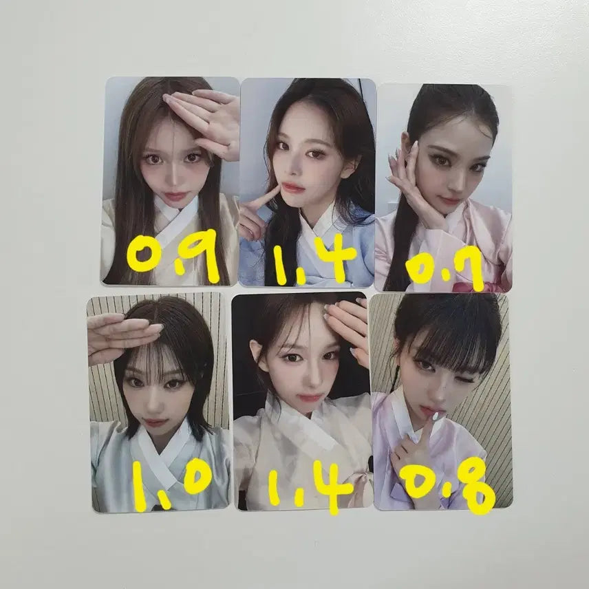 [BUNJANG] Izzna Apple Music Hanbok POB Photocard / 이즈나 izna 애플뮤직 한복 미공포 포토카드 포카 맘마미아