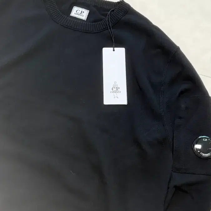 [BUNJANG] C.P. Company Cotton Crepe Crewneck Knit / 씨피컴퍼니 코튼 크레이프 크루넥 니트