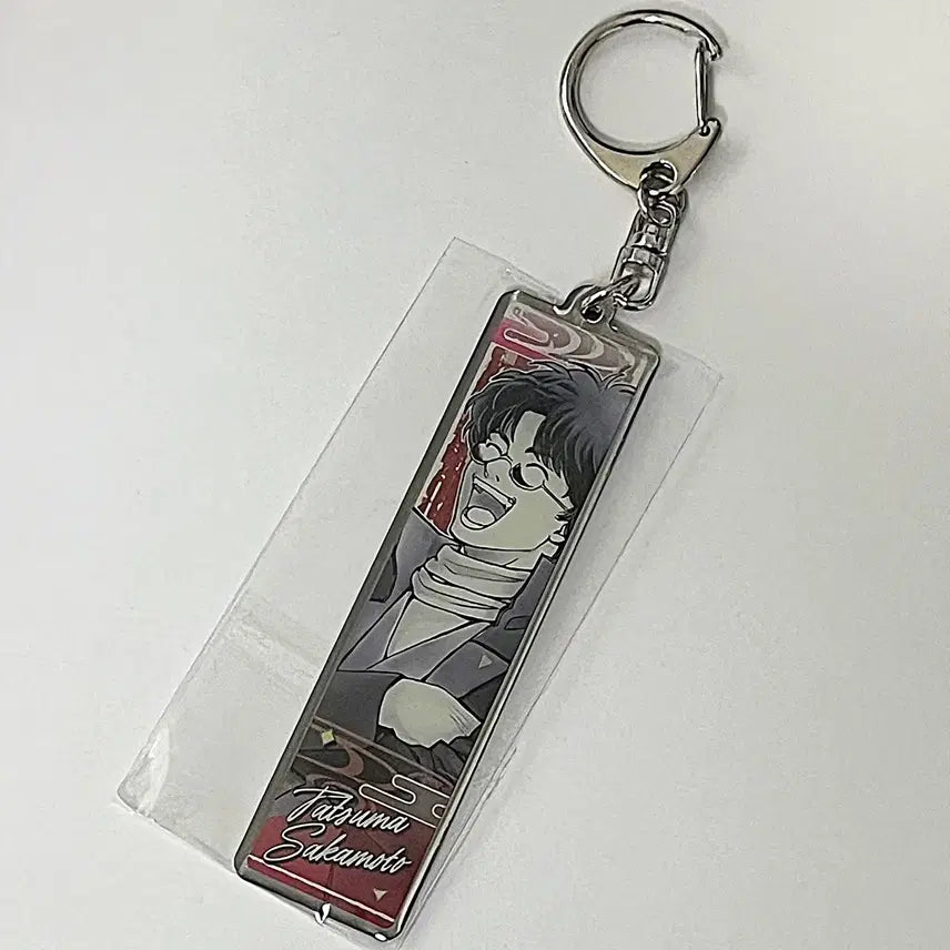 [BUNJANG] Gintama Sakamoto Tatsuma Metal Keychain (Sealed) / 은혼 메탈 키링 사카모토 타츠마 미개봉