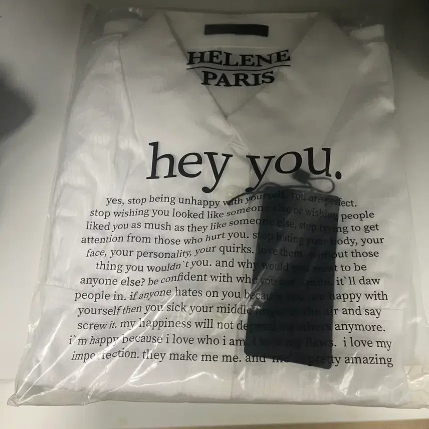 [SOLD OUT] 헬레네 파리스 여성 HELENE PARIS 흰색 셔츠 새상품