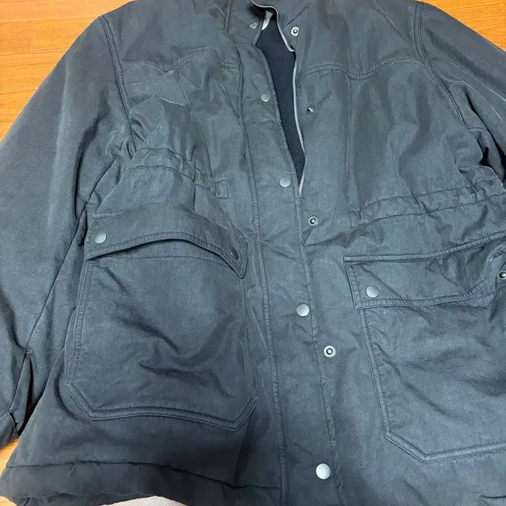 [BUNJANG] Facade Pattern Vintage Padded Jumper / 파사드패턴 빈티지 패디드 점퍼