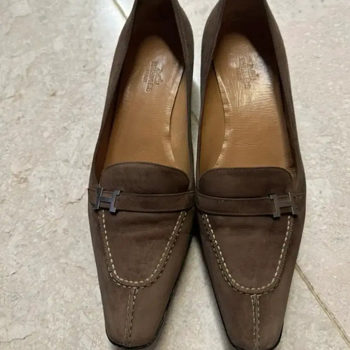 [BUNJANG] Hermès Suede Pumps / 에르메스 여성 구두