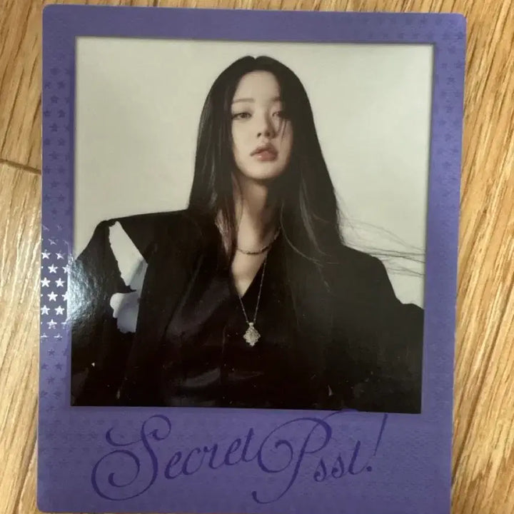 [BUNJANG] IVE Secret Jang Wonyoung Polaroid / 아이브 secret 장원영 폴라로이드