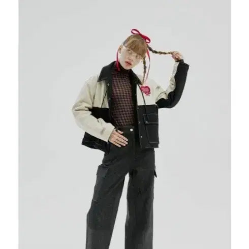 [BUNJANG] be.joey Varsity Jacket / be.joey 4온스 바시티 점퍼