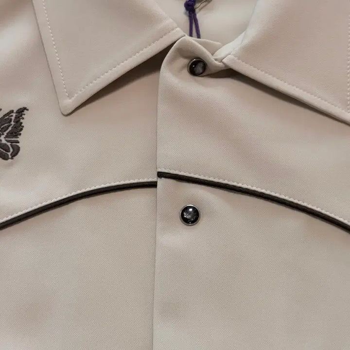 [BUNJANG] Needles Double Cloth Piping Jacket / 니들스 더블 클로스 파이핑 자켓
